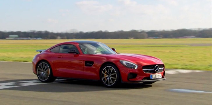 AMG GT S Sets the Fastest Time of any Mercedes Around Top Gear Track