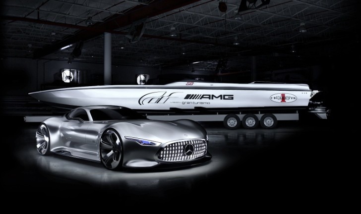 AMG Vision Gran Turismo And Cigarette Racing 50 Vision GT Concepts