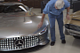 AMG Vision Gran Turismo Makes a Visit Inside Jay Leno's Garage