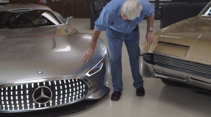 Mercedes-Benz AMG Vision Gran Turismo and Jay Leno
