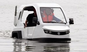 Amphibious Electric Rickshaw to Become Real for around $6K, Hopefully