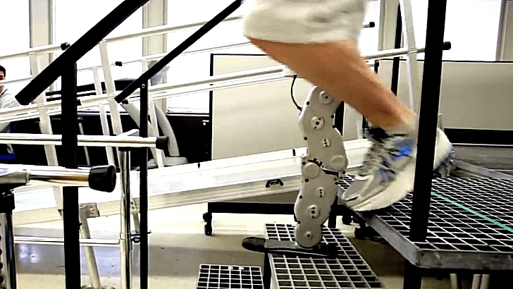 Brain-Controlled Robotic Leg