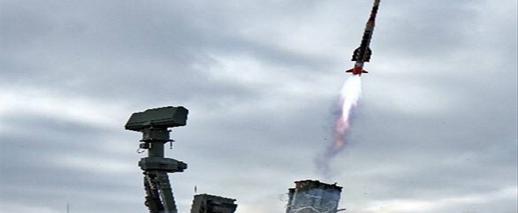 The Hisar-A missile was fired from an autonomous launch platform