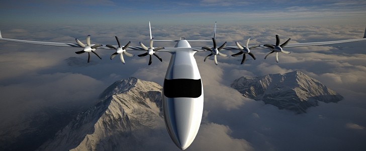 Era is a future 19-seat electric aircraft with a recycled cabin