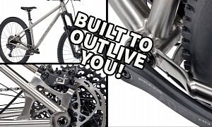 An Enduro Hardtail Made of Titanium? Scrub Is Built for the Bravest or Most Reckless of Us
