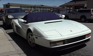An Example of the Testarossa Spider Ferrari Didn’t Want to Build Shows Up in Montreal