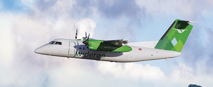 The Dash 8-100 will continue to operate until zero emission technology is widely available