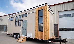 An Impressive Main Floor Bedroom Makes This Tiny Home Supremely Comfortable