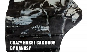 An Original Banksy Car Door Is Selling for the Price of an Entire Supercar