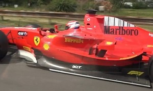 Someone Just Took a Formula 1 Car for a Spin on a Public Highway