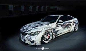 Anarchy Wrap Widebody BMW M4 Has Over 800 HP, Could Be World's Fastest M4
