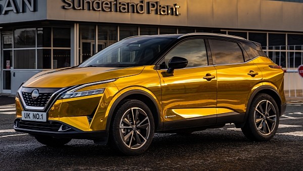 The Nissan Qashqai was the best-selling car in the UK in 2022
