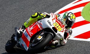 Andrea Iannone and His Revised Ducati, Almost as Fast as Marc Marquez at Mugello