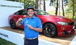 Andrew Johnston Hits a Hole-in-One at BMW PGA Championship, Wins an M4 Coupe