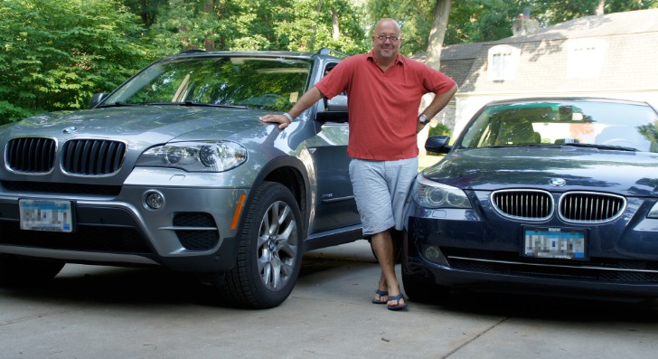 Andrew Zimmern and his BMWs