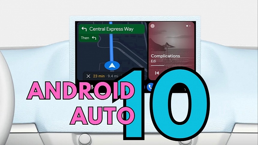 The first Android Auto 10 build is now live