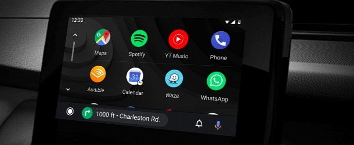 Interfaz de Android Auto de Google