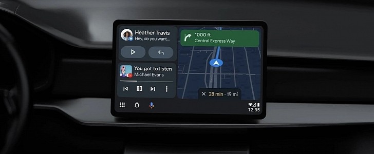 Android Auto Coolwalk facelift