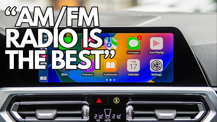 In-car radio is surprisingly popular