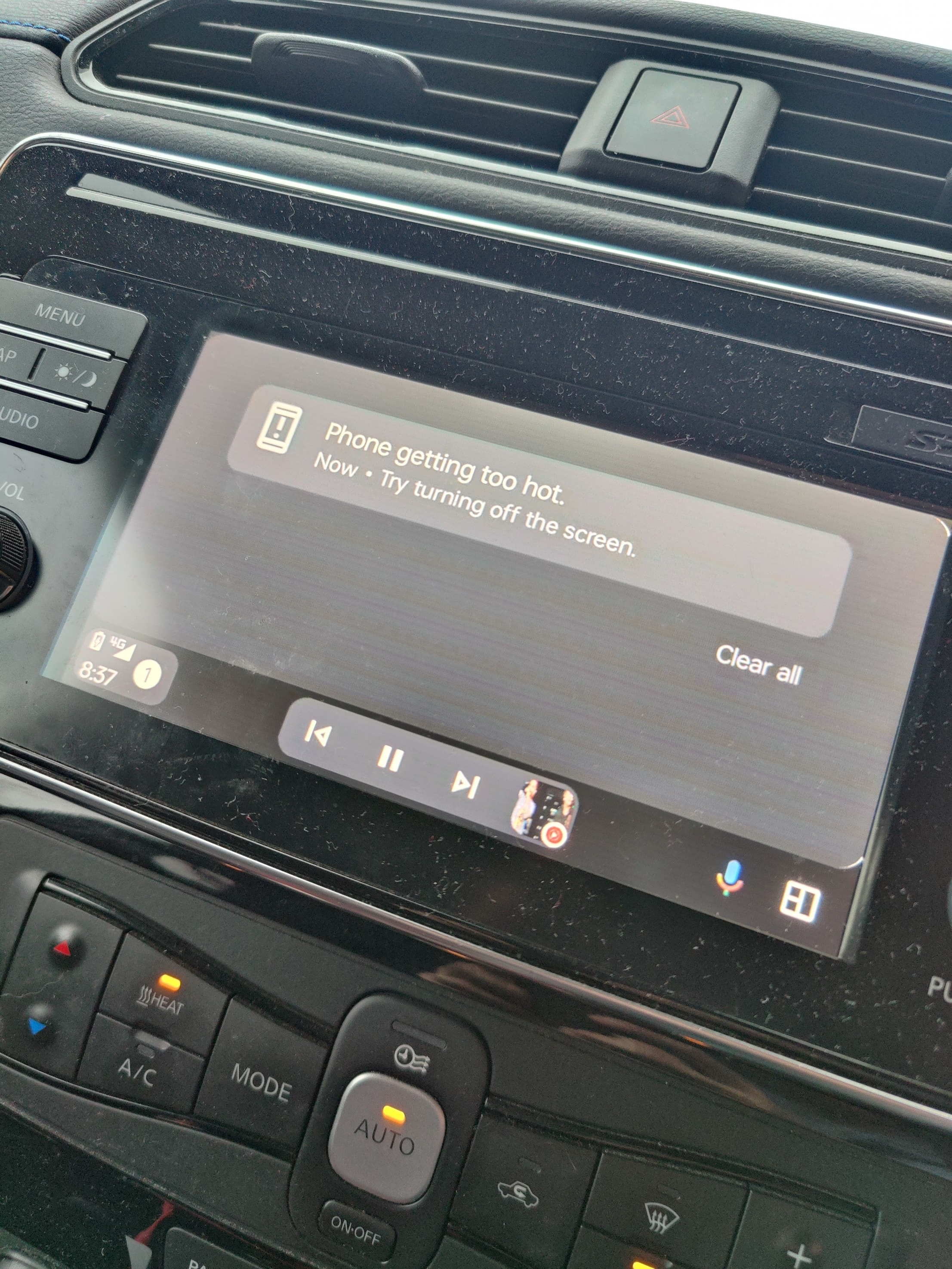 Android Auto Causing Phone Overheating, Users Pulling Over Immediately
