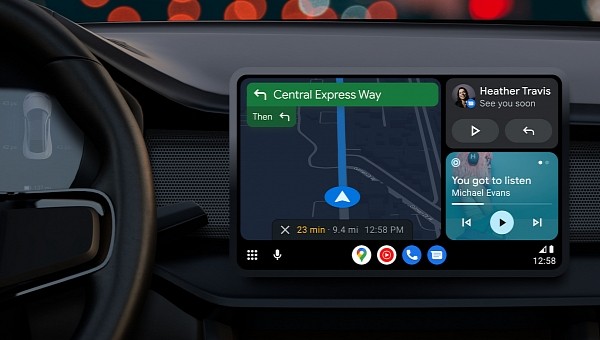 The new Android Auto Coolwalk UI