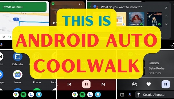 Android Auto Coolwalk is here