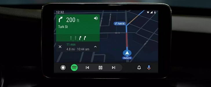 Android Auto navigation