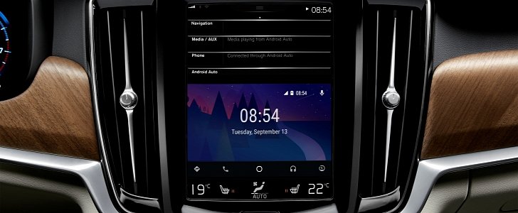 Android Auto for Volvo Sensus