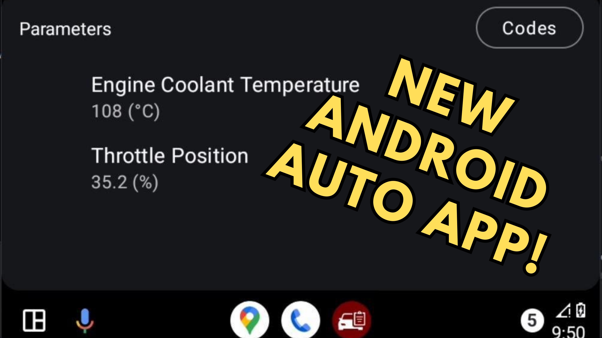 De Android Auto Obd2-app kan nu worden gedownload