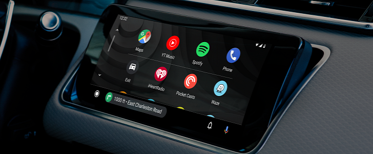 Google's Android Auto UI