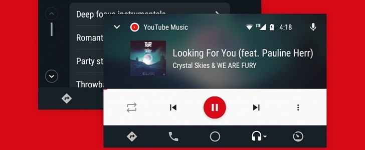 YouTube Music for Android Auto