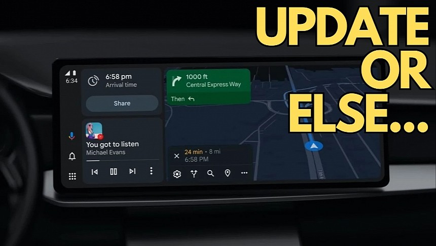 Android Auto users might soon be forced to update their phones