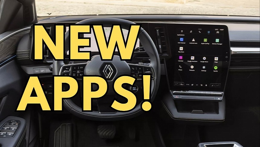 New apps coming to Android Automotive