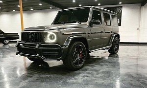 Andy Ruiz Jr Adds 2021 Mercedes-AMG G 63 in Matte Bronze to His Collection