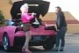 Angelyne Seen Selling Stuff Out of Her Pink Corvette C7’s Trunk