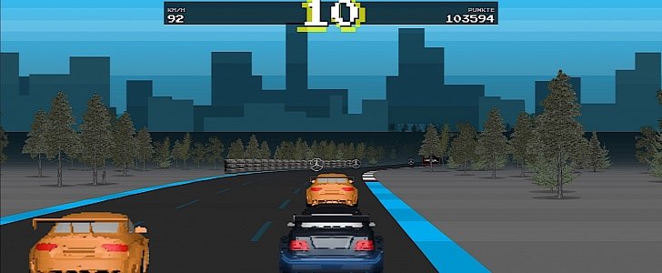 Mercedes-AMG retro game competition
