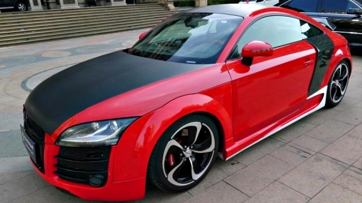 Audi TT R8-Wannabe