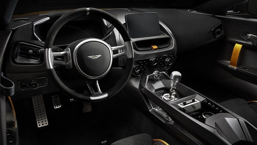 Aston Martin Valiant interior