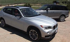 Another Crazy Mashup: BMW X1 and Supercharged Range Rover