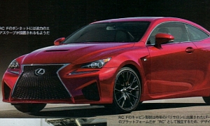 Another Lexus RC-F Rendering Surfaced