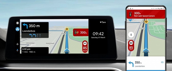 TomTom GO Navigation on Android Auto