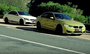 Another Review Finds the 2015 BMW M3 Better than the Mercedes-AMG C63 S – Video