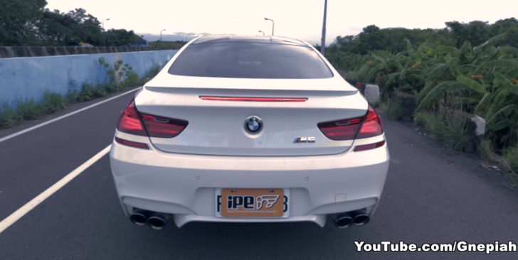 BMW F13 M6 with iPE Exhaust