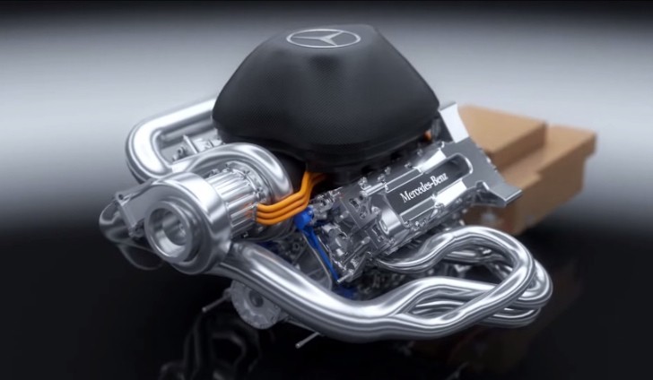 Mercedes-AMG F1 Hybrid Power Unit Animation