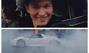 Ansel Elgort's Porsche 918 Spyder Donuts Are So Baby Driver
