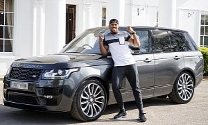 Anthony Joshua Got a Bespoke Range Rover Ahead of His Fight with Klitschko