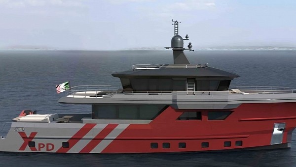 Antonini Navi's new XPD88 expedition yacht