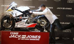 Antonio Banderas Introduces His Jack & Jones Moto2 Team