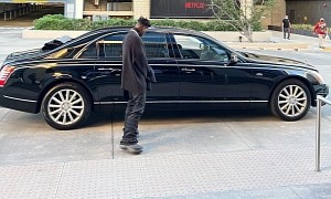 Antonio Brown and RD Whittington Hang Out in Maybach 62 S Before Netflix Meeting