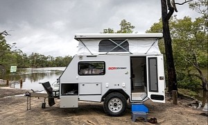AOR Odyssey Is a Compact and Tough Trailer Camper That Invites You to Take It Off-Road